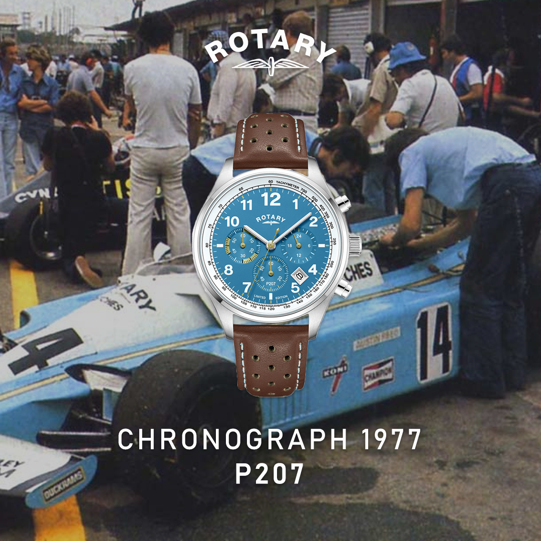 Rotary Chronograph 1977 P207 Limited Edition Watch - GS00450/52