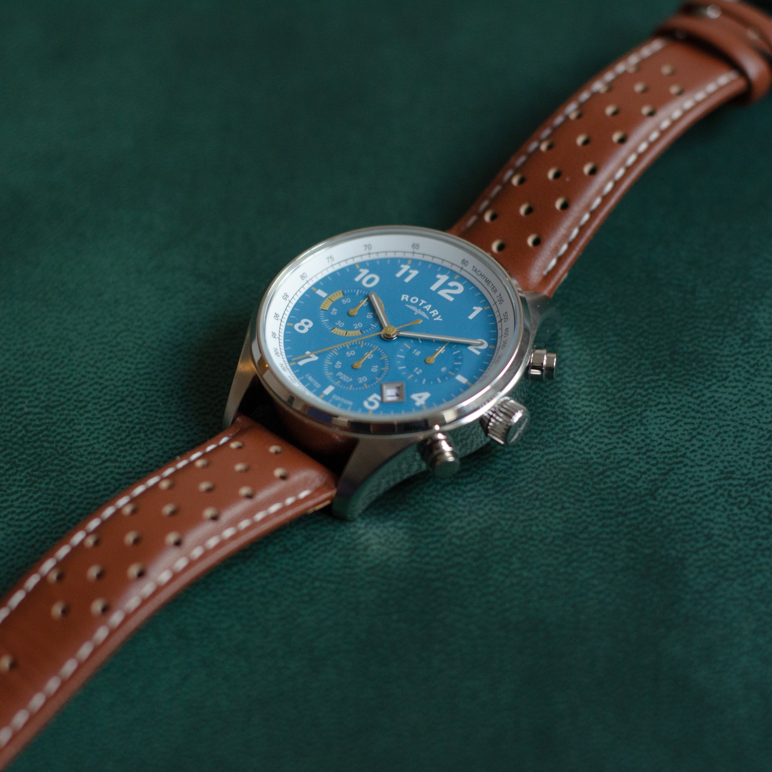 Rotary Chronograph 1977 P207 Limited Edition Watch - GS00450/52