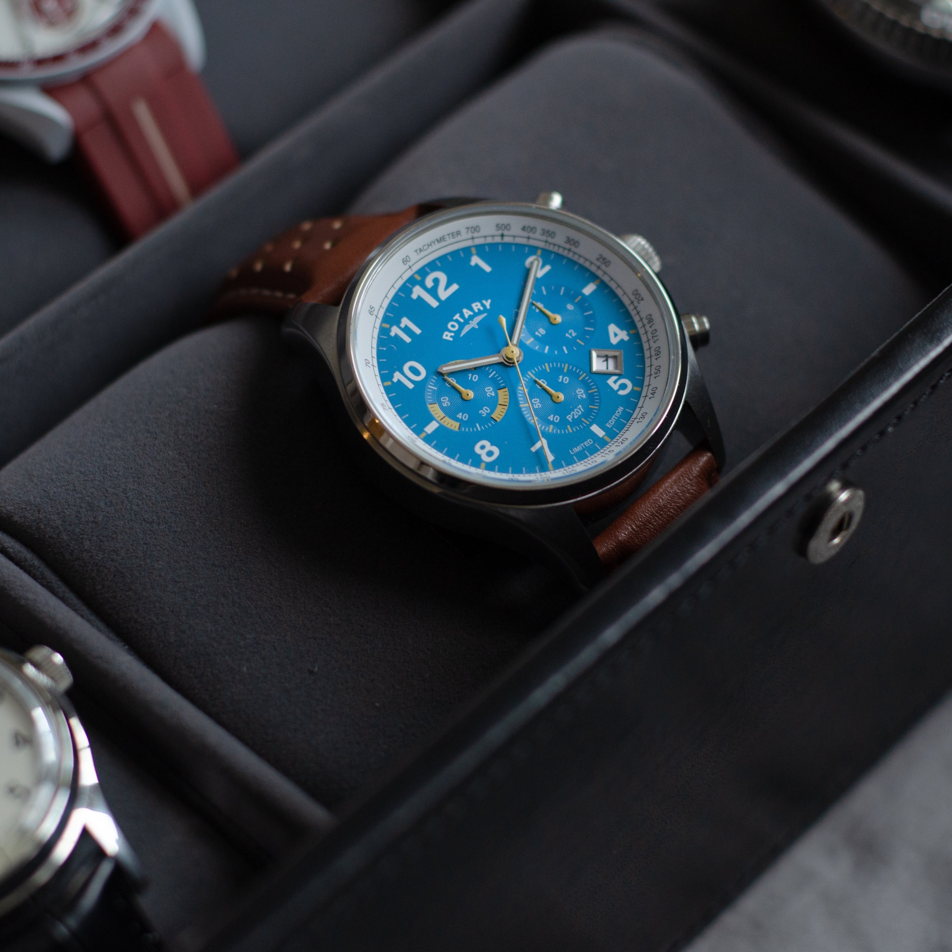 Rotary Chronograph 1977 P207 Limited Edition Watch - GS00450/52