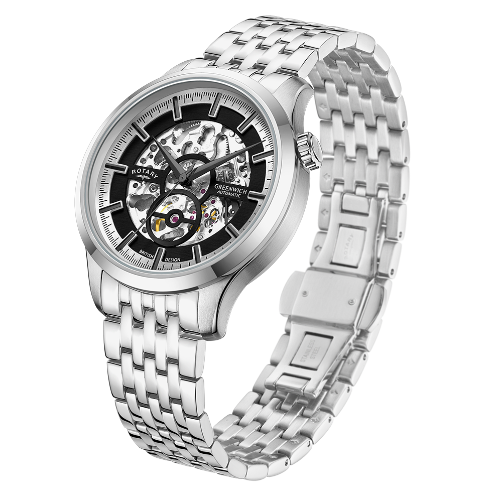 Rotary Skeleton Automatic Watch - GB02945/87