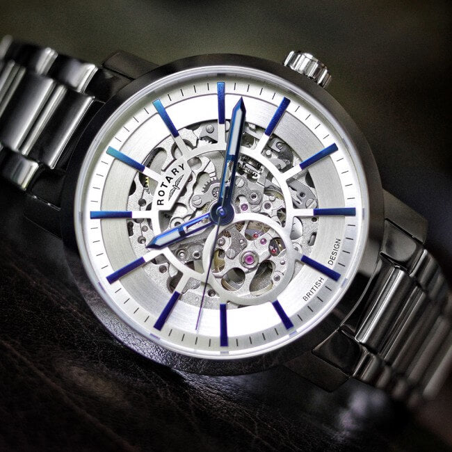 Rotary Skeleton Automatic Watch - GB05350/06