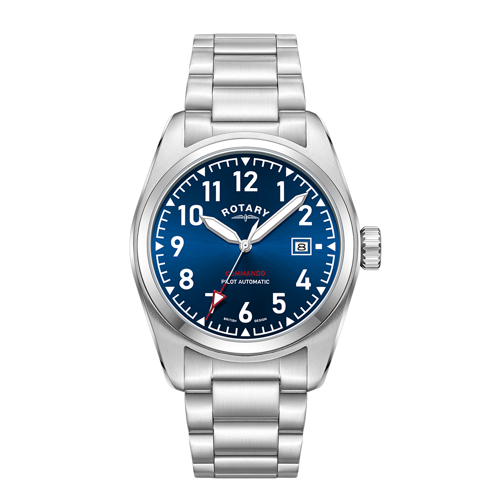 Rotary RW 1895 Pilot Automatic Watch - GB05470/52