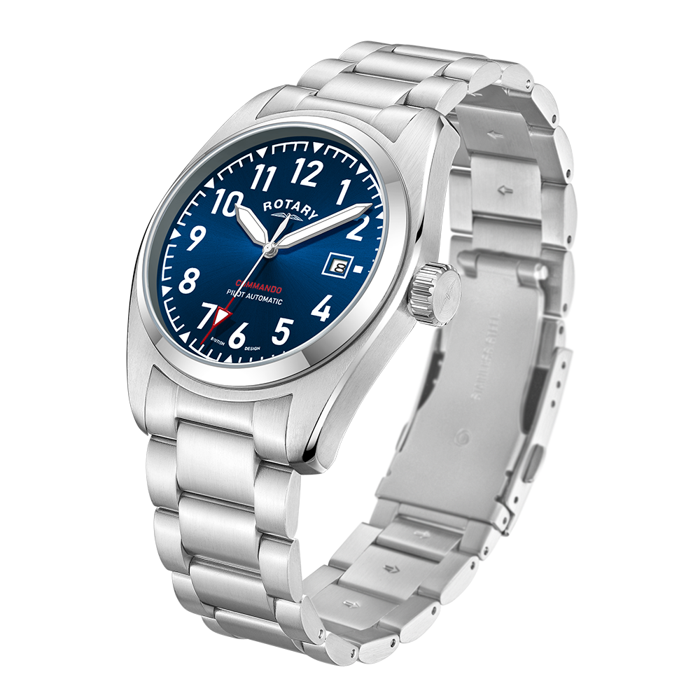 Rotary RW 1895 Pilot Automatic Watch - GB05470/52