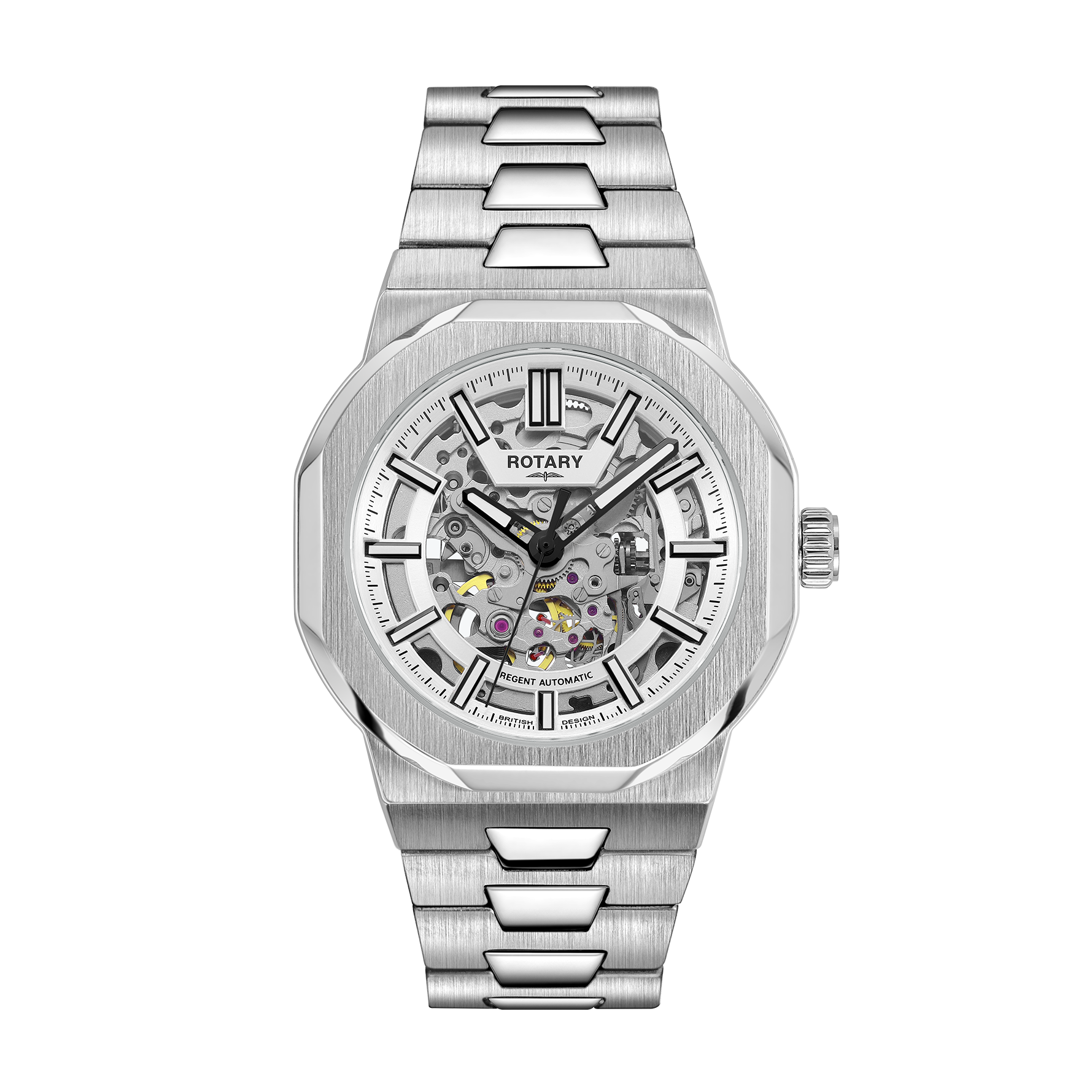Rotary Skeleton Sport Automatic Watch - GB05495/06