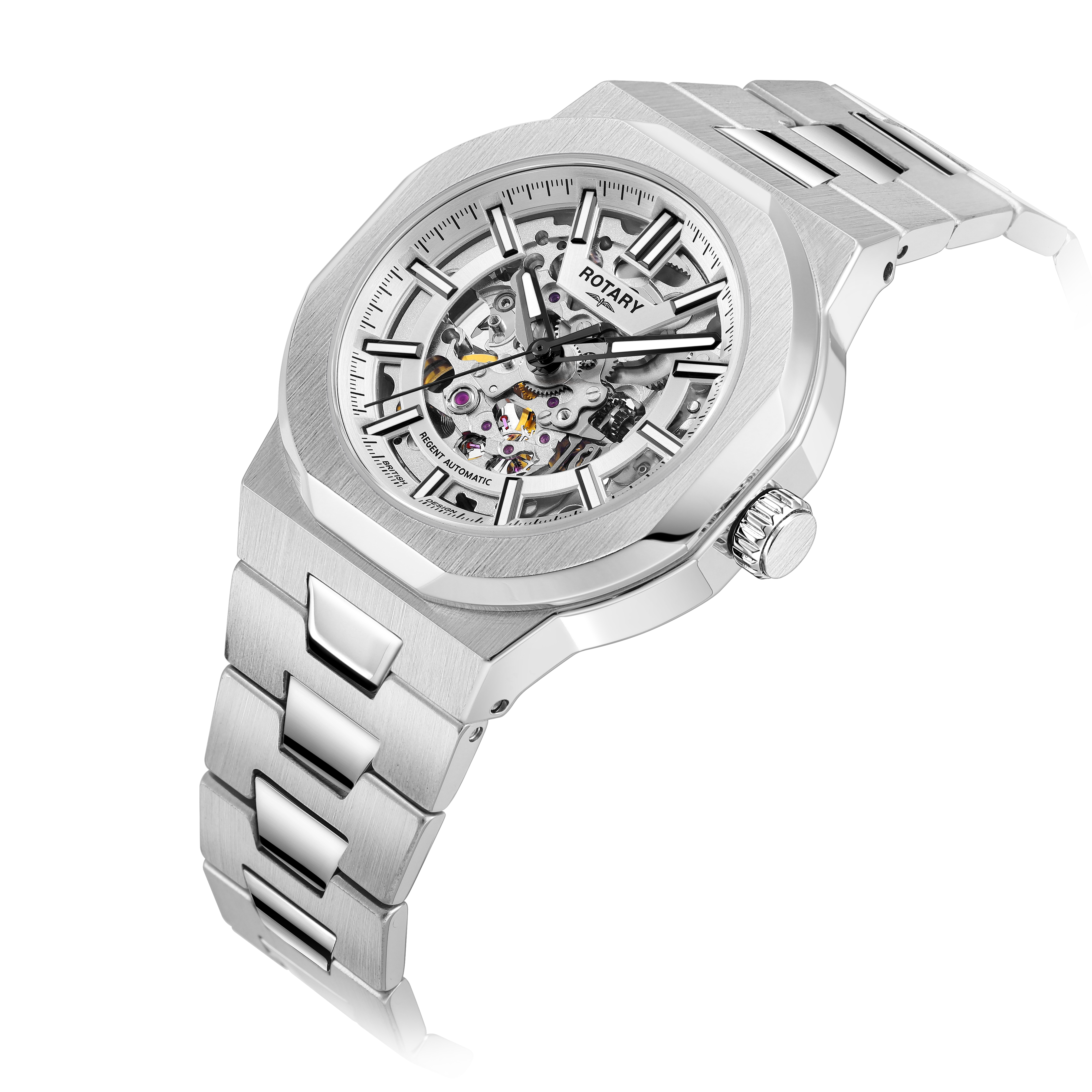 Rotary Skeleton Sport Automatic Watch - GB05495/06