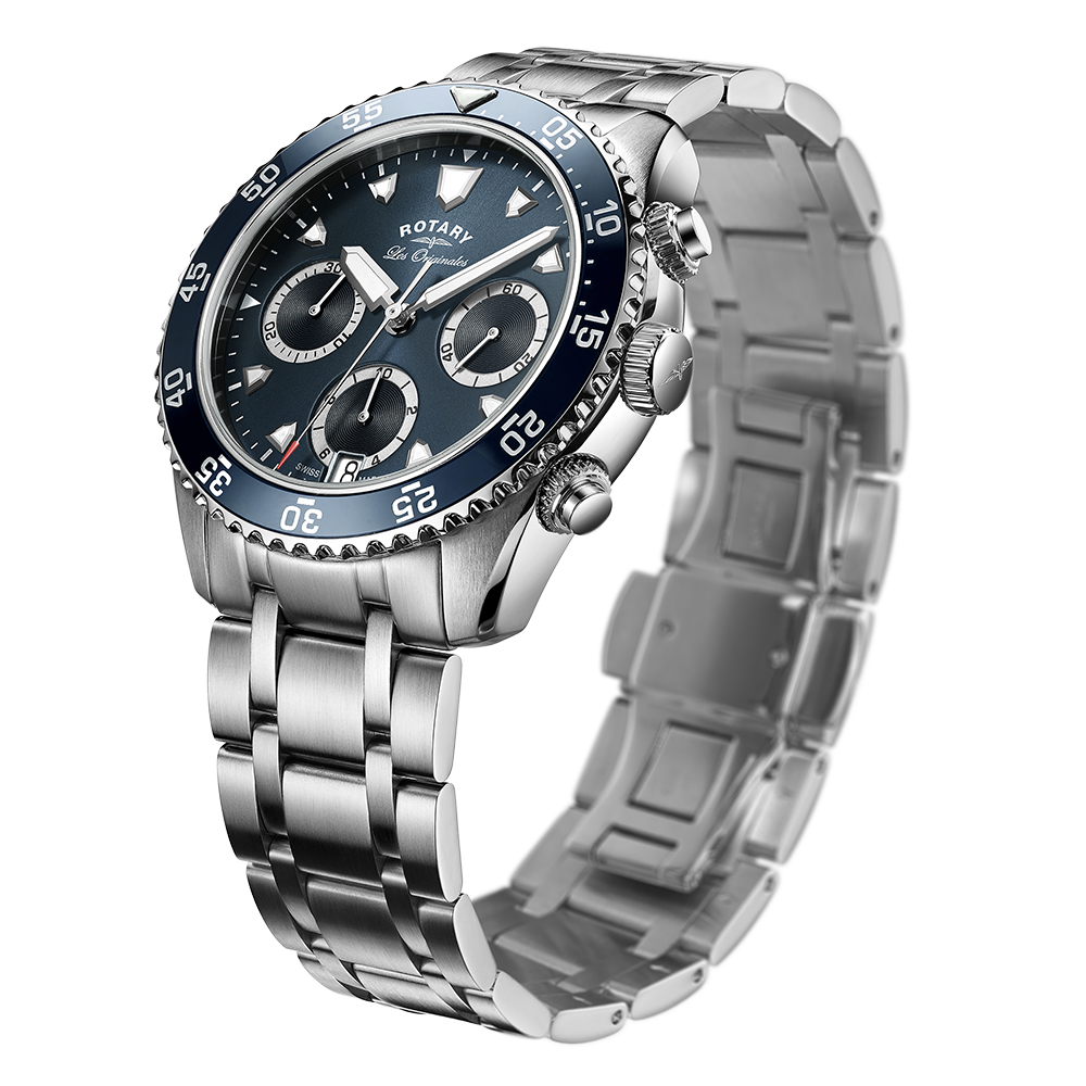 Rotary Swiss Legacy Chronograph Watch - GB90170/05