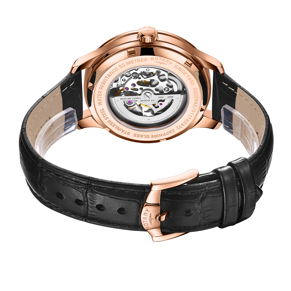 Rotary Skeleton Automatic Watch - GS02942/01