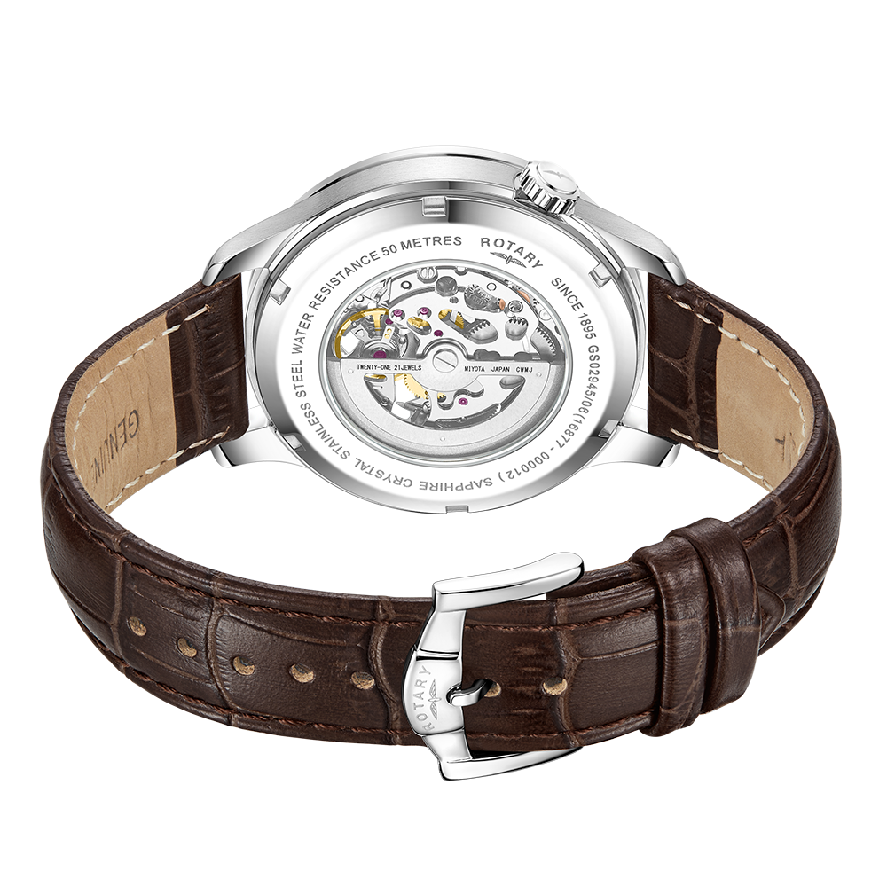 Rotary Skeleton Automatic Watch - GS02945/06