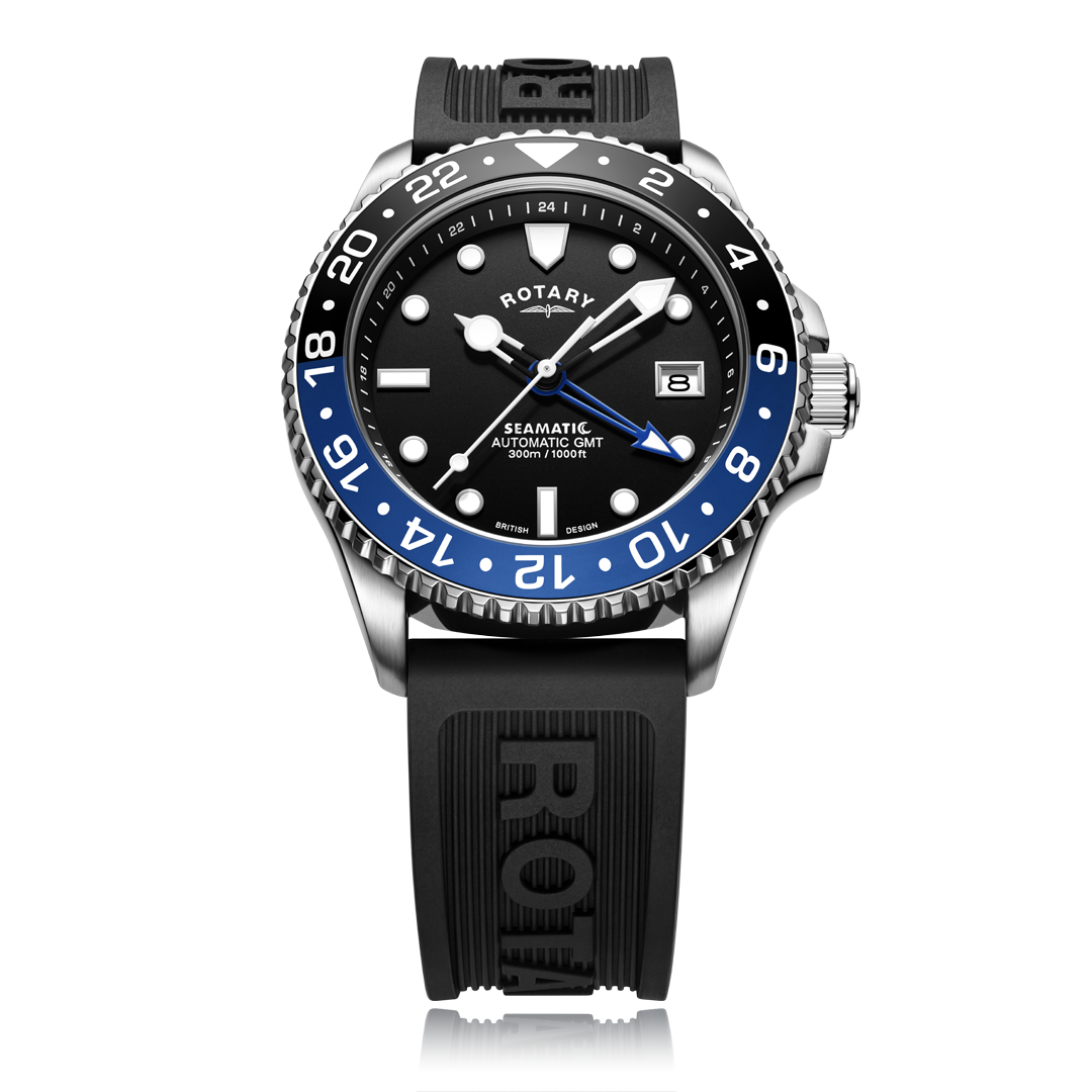 Rotary Seamatic Automatic GMT Watch - GS04378/96
