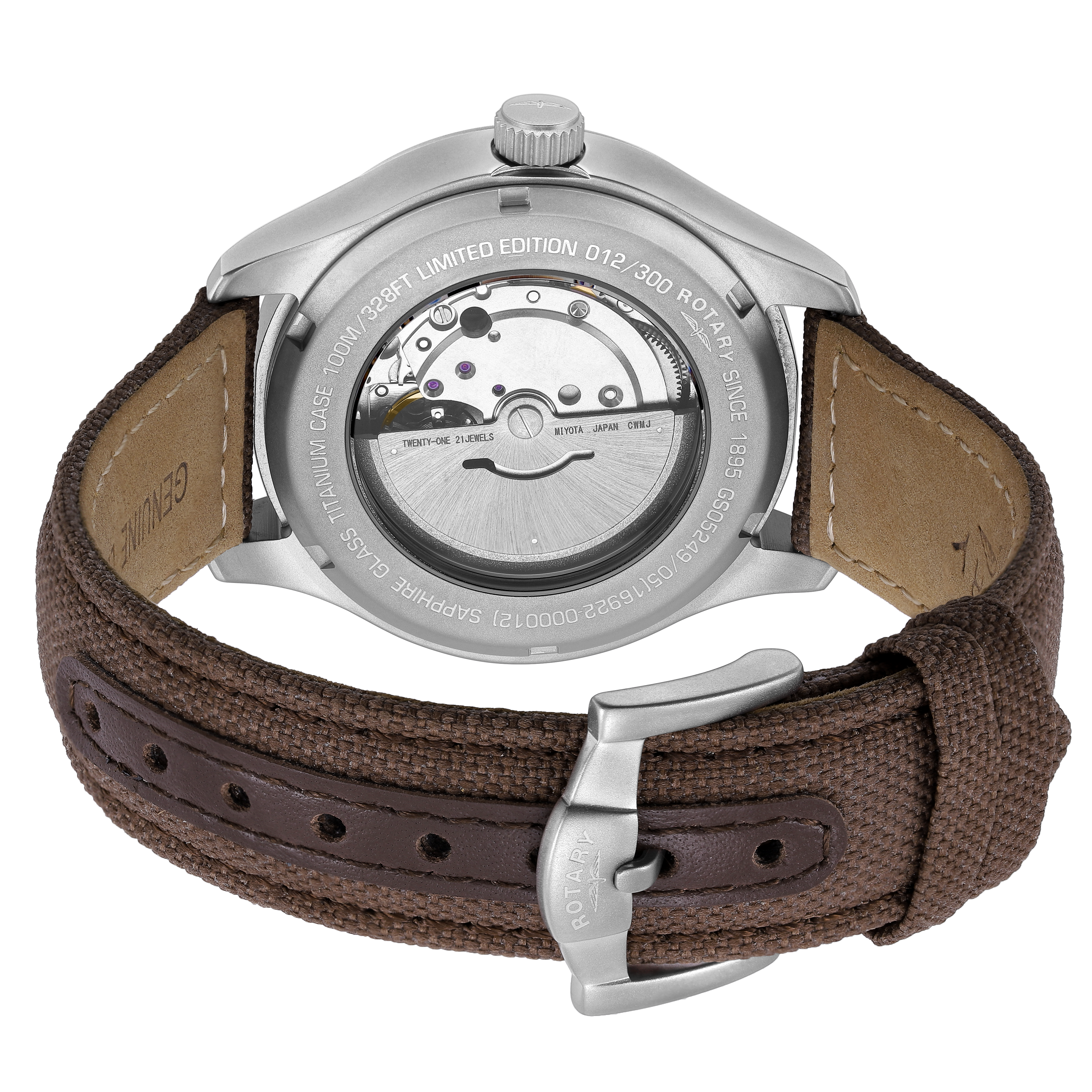Rotary RW 1895 Heritage Limited Edition Automatic Watch - GS05249/05