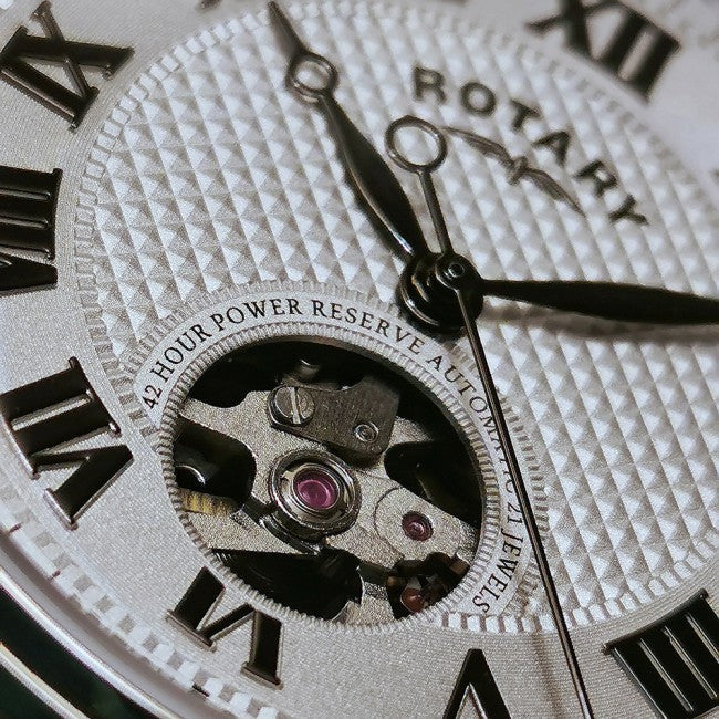 Rotary Dress Skeleton Automatic Watch - GS05365/70