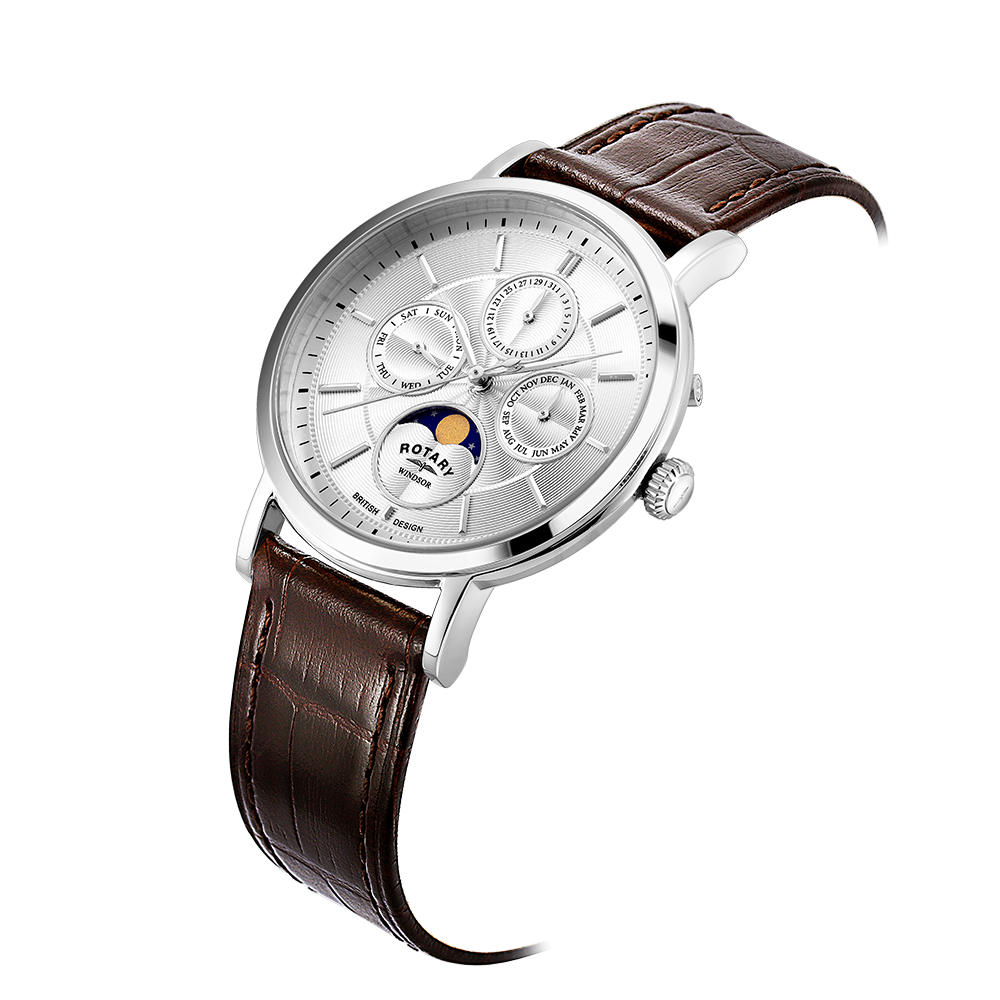 Rotary Dress Moonphase Watch - GS05425/06