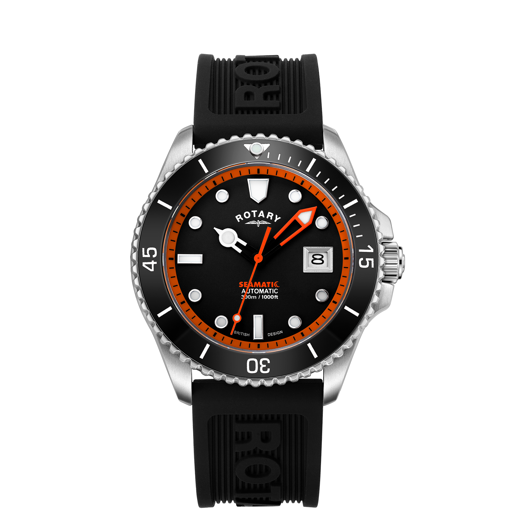 Rotary Seamatic Strap Automatic Watch - GS05430/84