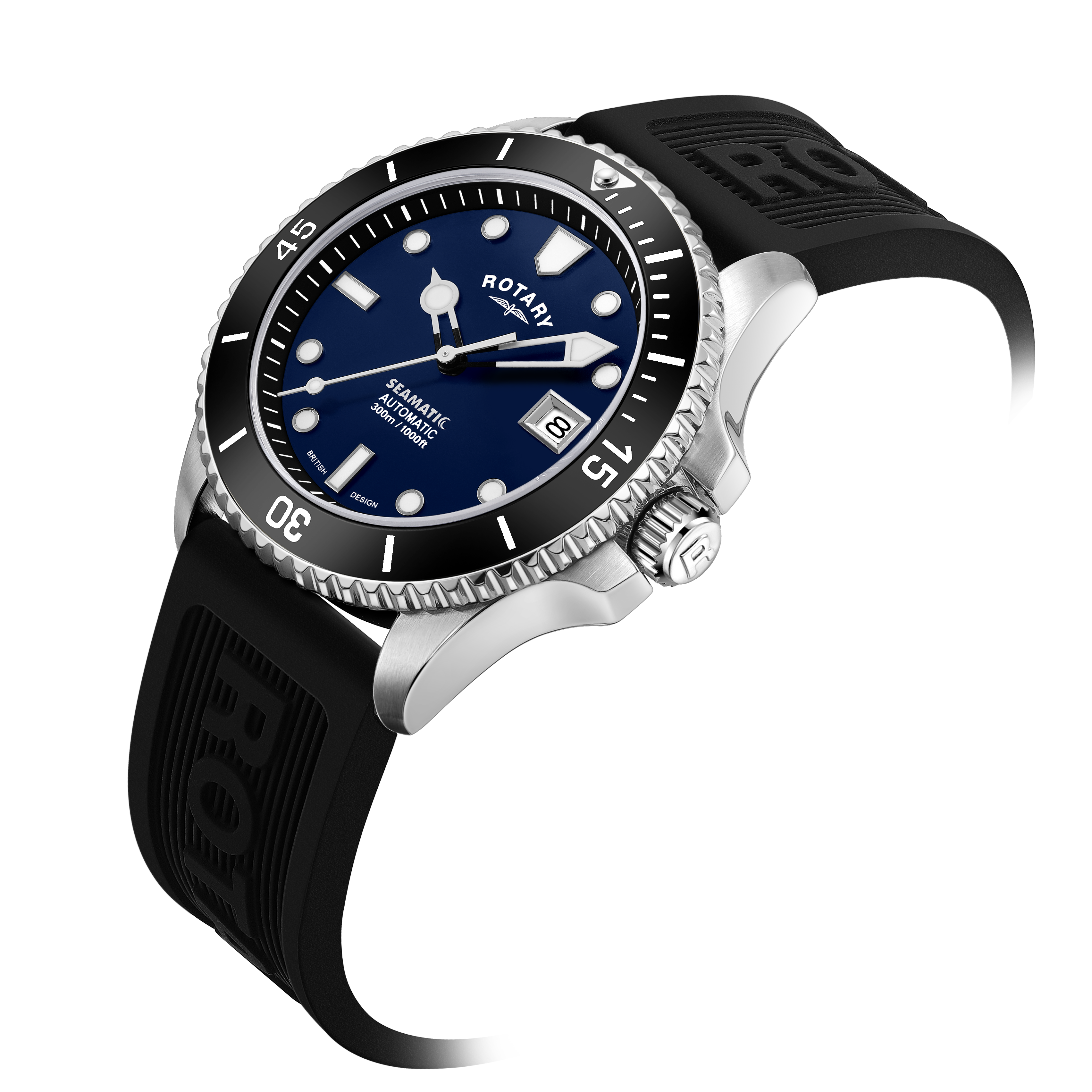 Rotary Seamatic Strap Automatic Watch - GS05430/88