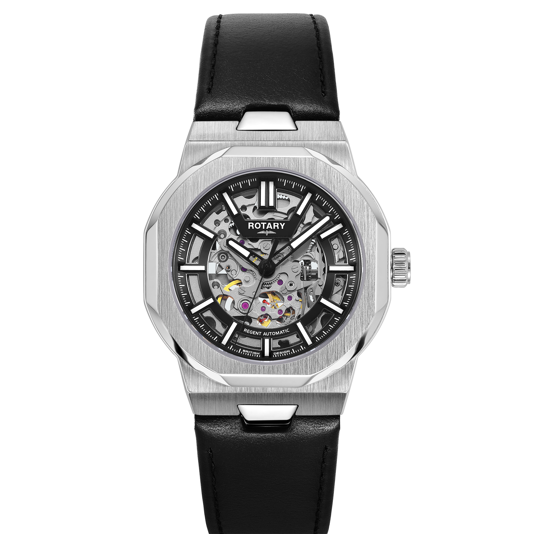Rotary Skeleton Sport Automatic Watch - GS05495/04