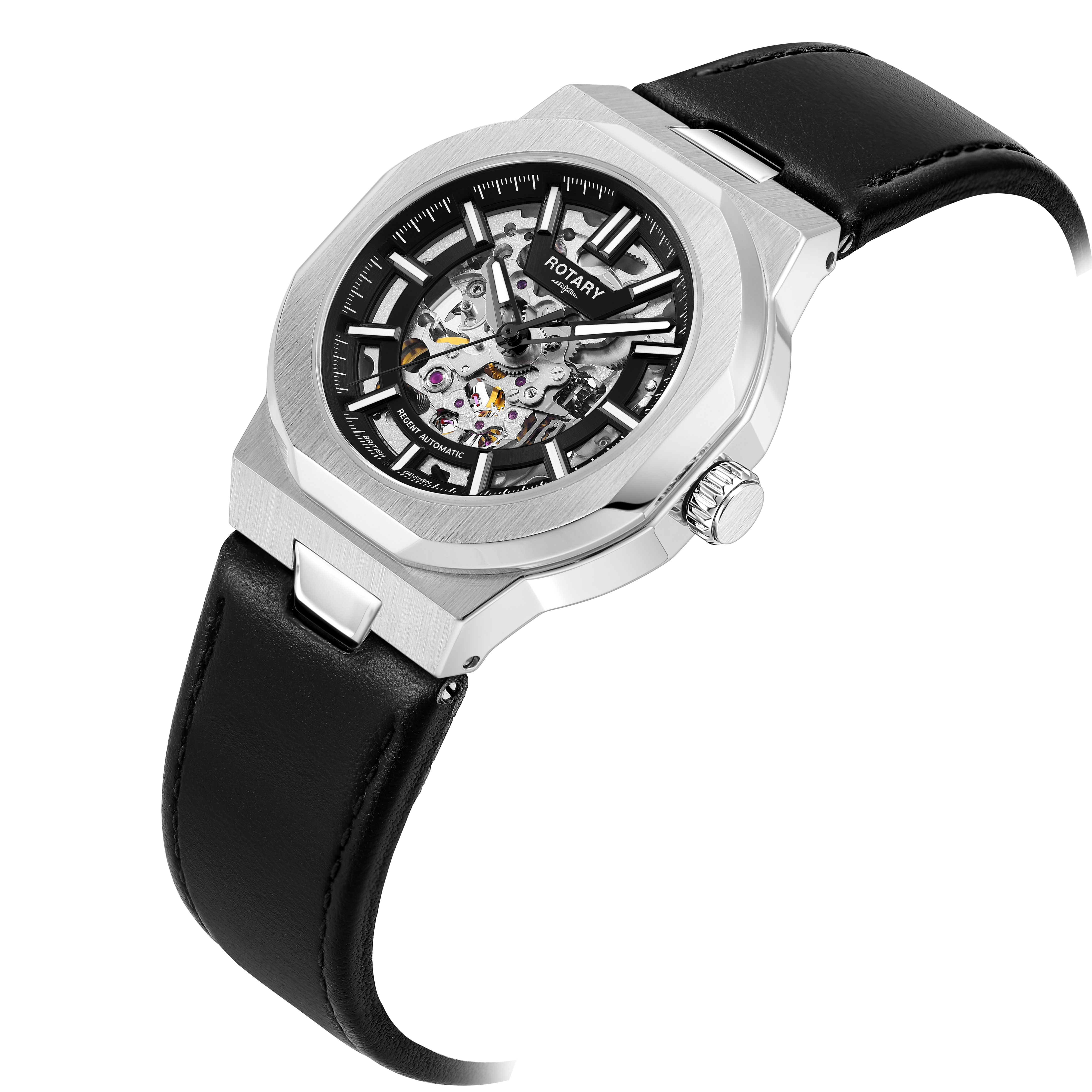 Rotary Skeleton Sport Automatic Watch - GS05495/04