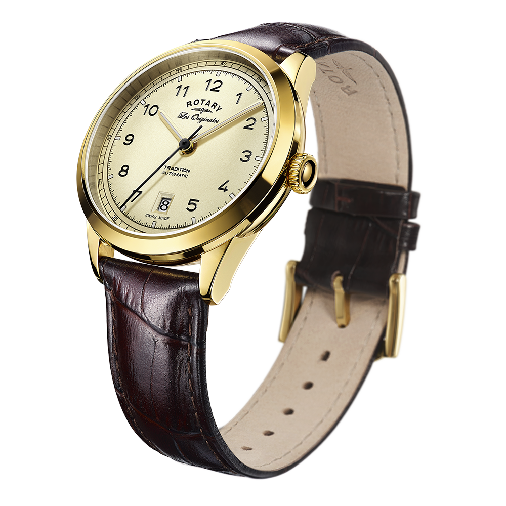 Rotary Swiss Tradition Automatic Watch - GS90185/03