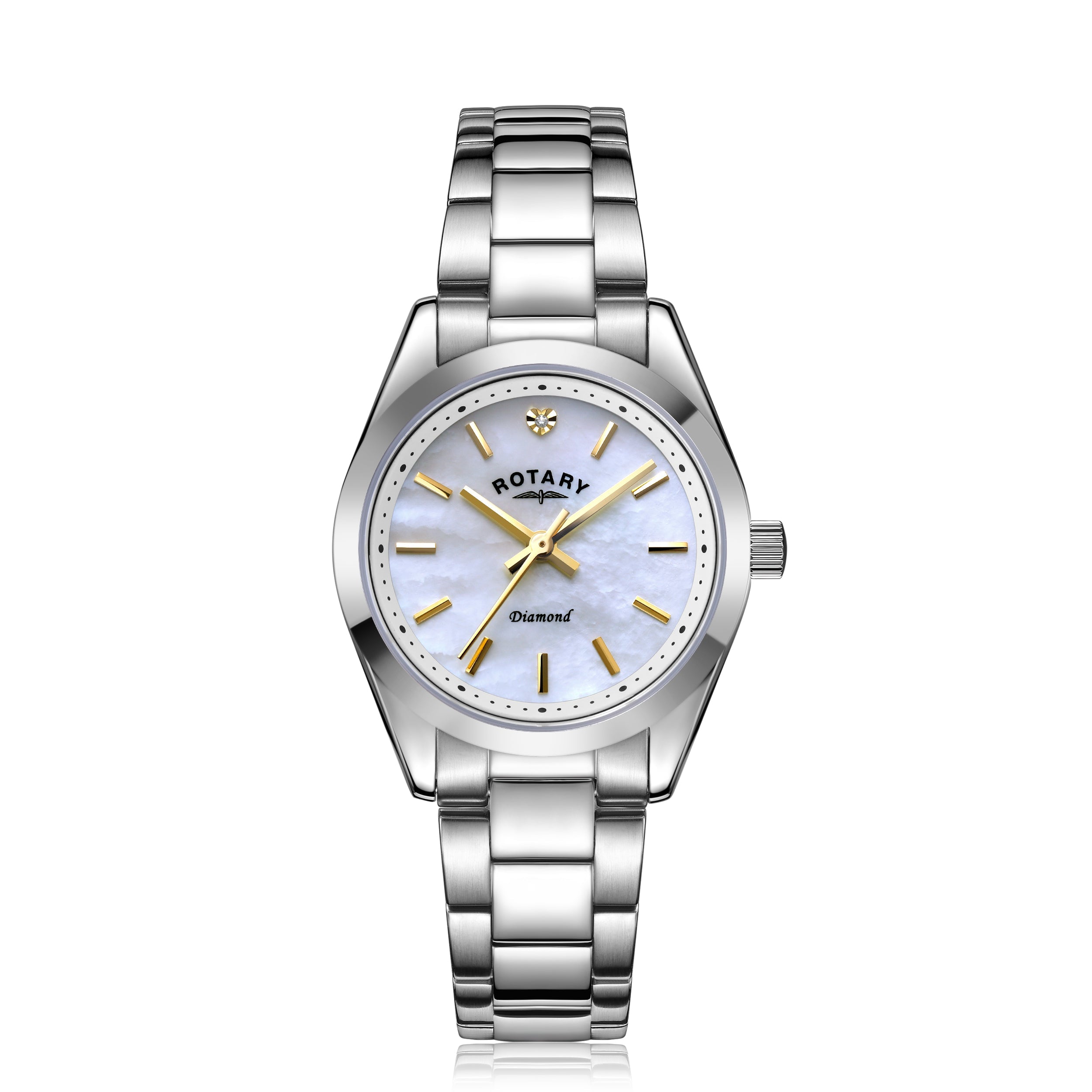 Rotary Classic Diamond Watch - LB00315/41/D