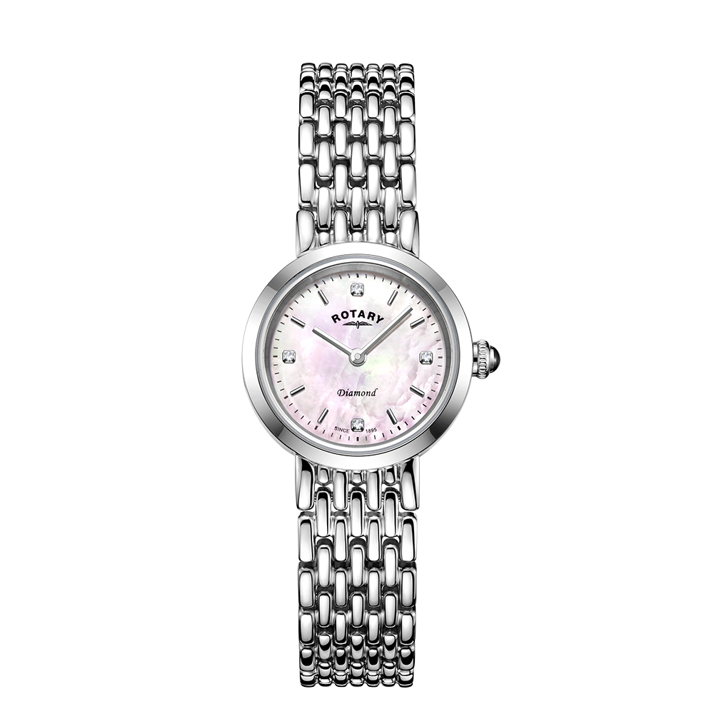 Rotary Traditional Diamond Set Watch - LB00899/07/D