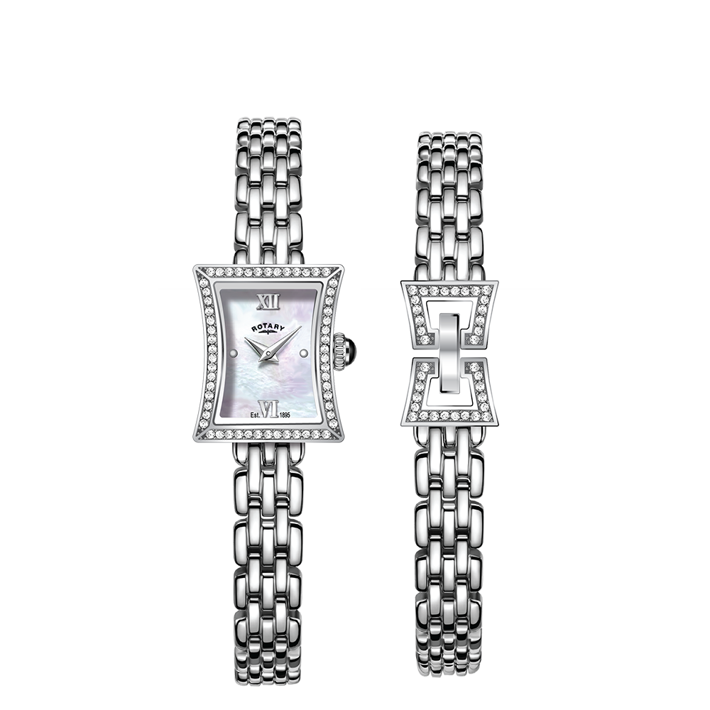 Rotary Ladies Bracelet Set Watch - LB05058/41/SET