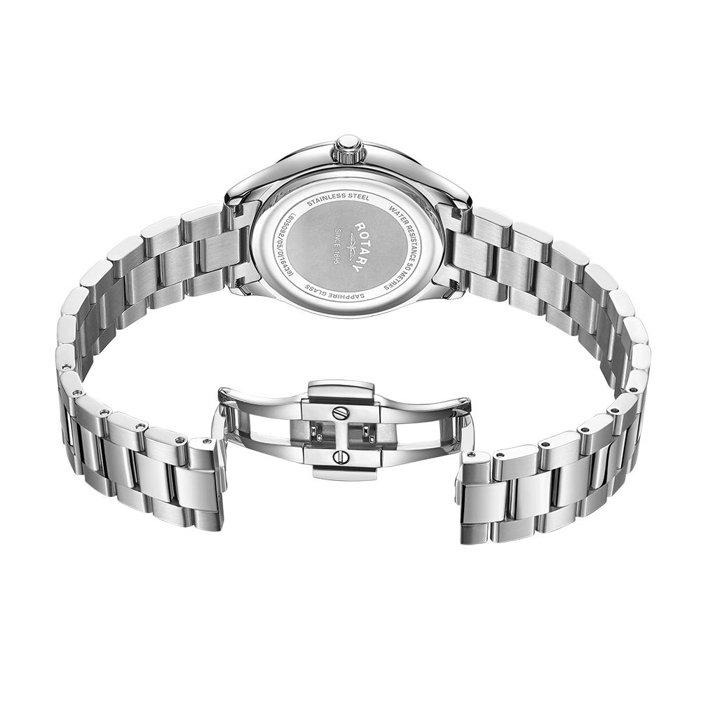 Rotary Contemporary Diamond Set Watch - LB05092/05/D