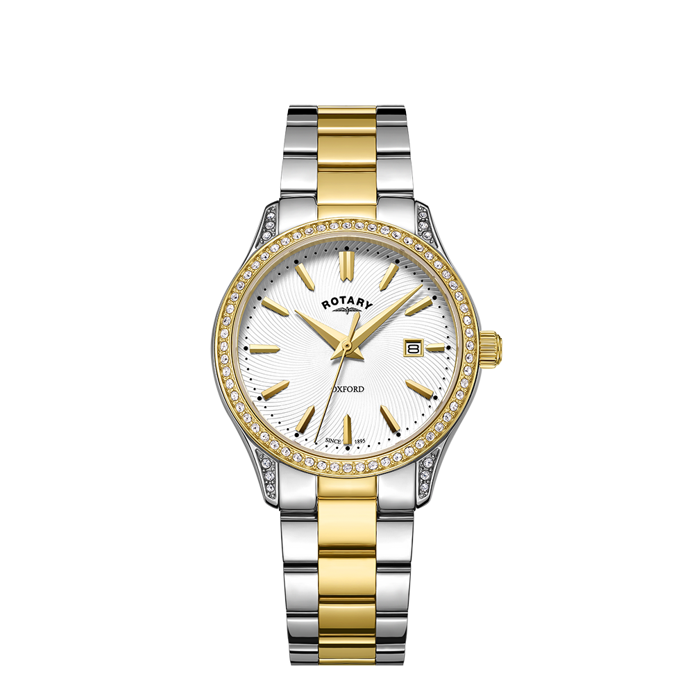 Rotary Contemporary Crystal Set Watch - LB05093/02