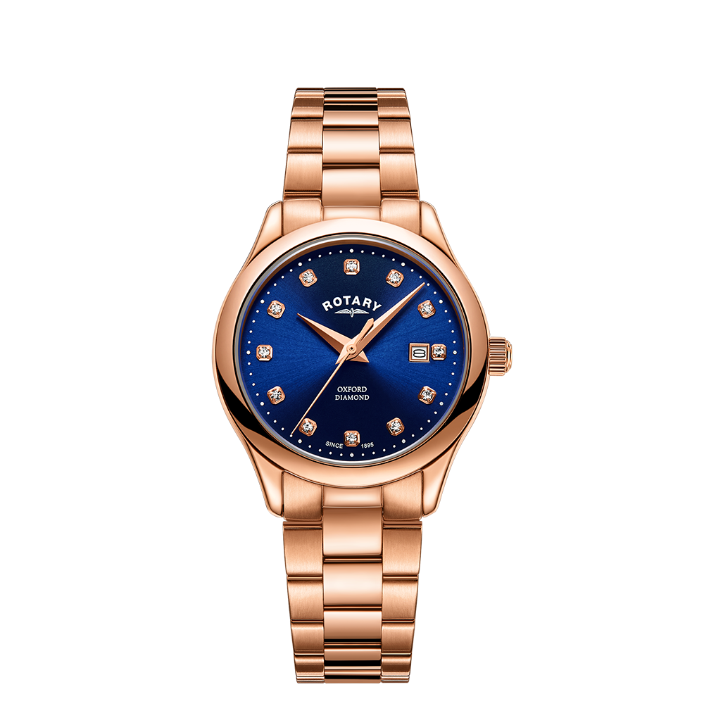 Rotary Contemporary Diamond Set Watch - LB05096/05/D