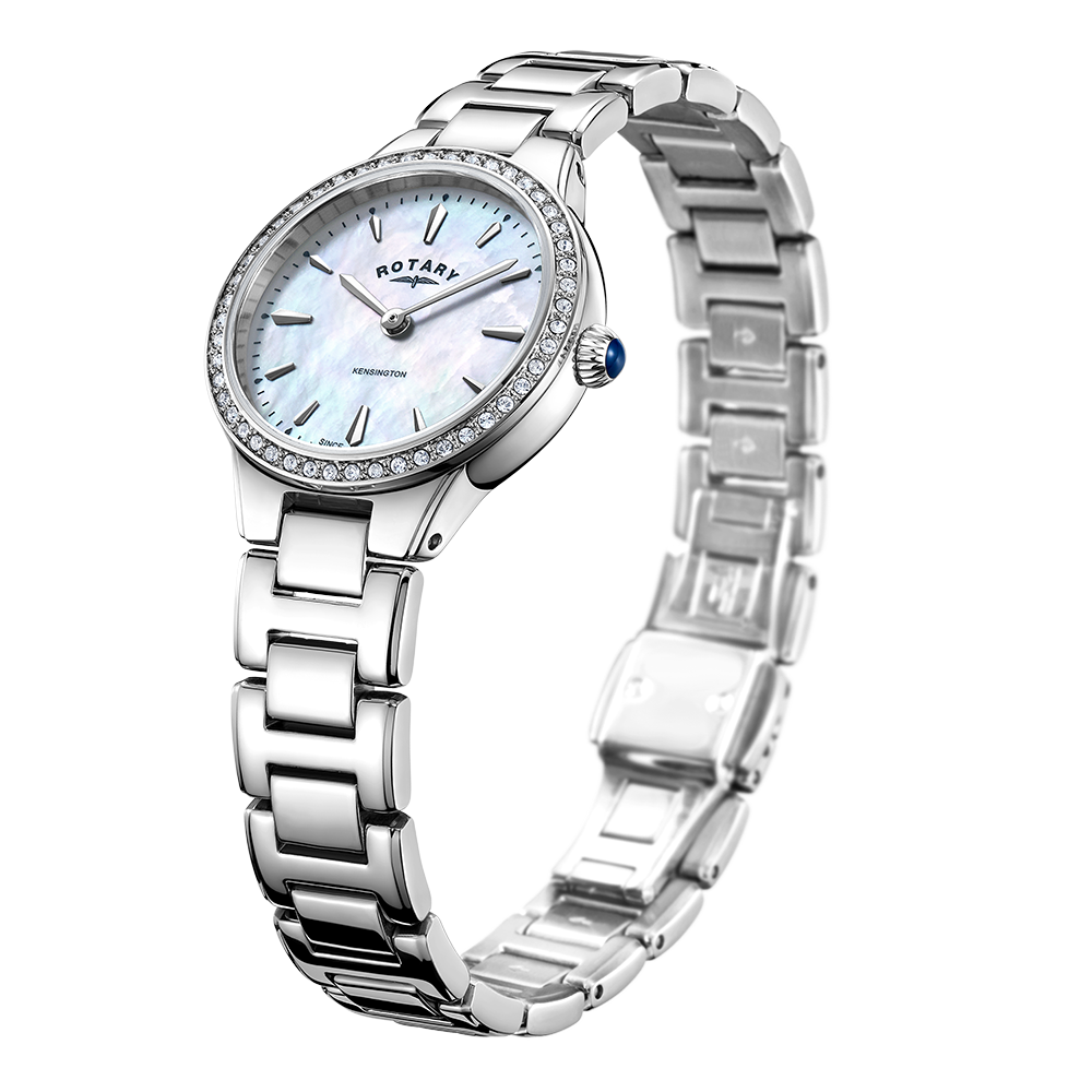 Rotary Contemporary Crystal Set Watch - LB05275/07