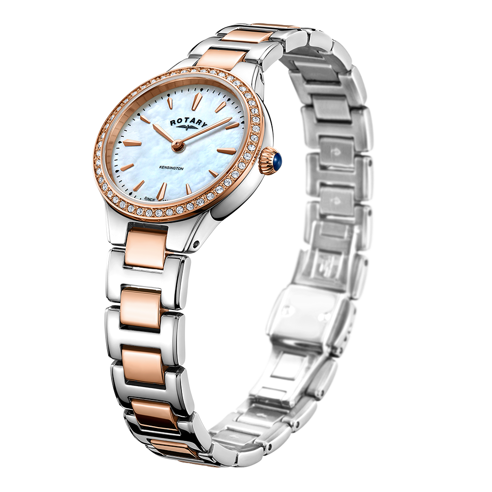 Rotary Traditional Crystal Set Watch - LB05277/41