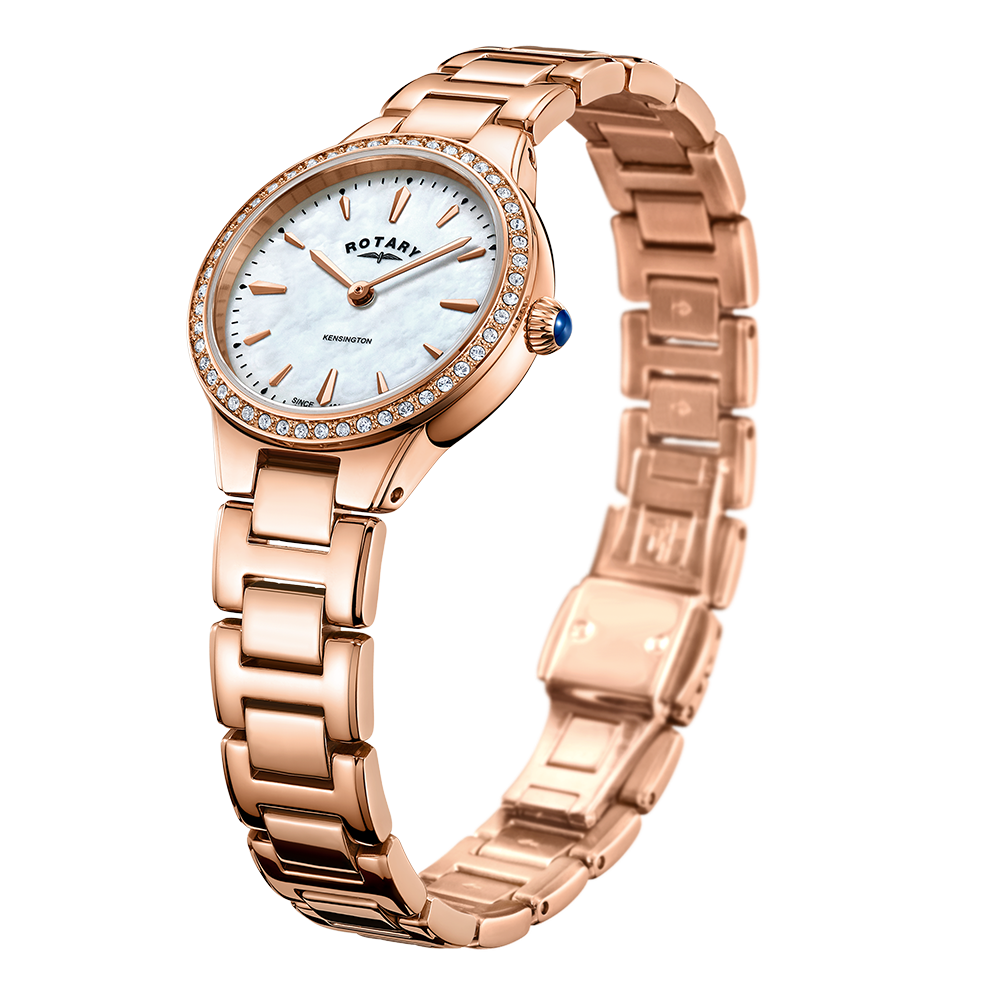 Rotary Contemporary Crystal Set Watch - LB05279/41