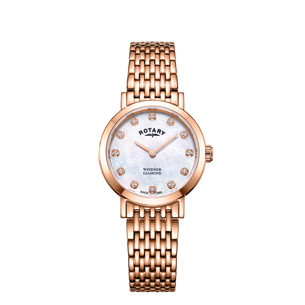 Rotary Dress Diamond Set Watch - LB05304/41/D