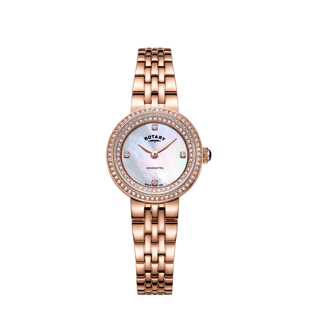 Rotary Contemporary Crystal Set Watch - LB05374/41