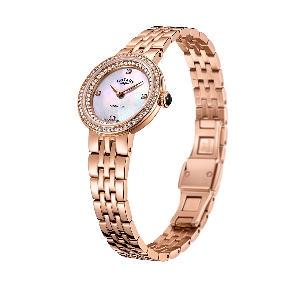 Rotary Contemporary Crystal Set Watch - LB05374/41