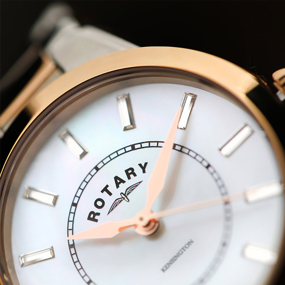 Rotary Contemporary Crystal Set Watch - LB05377/41