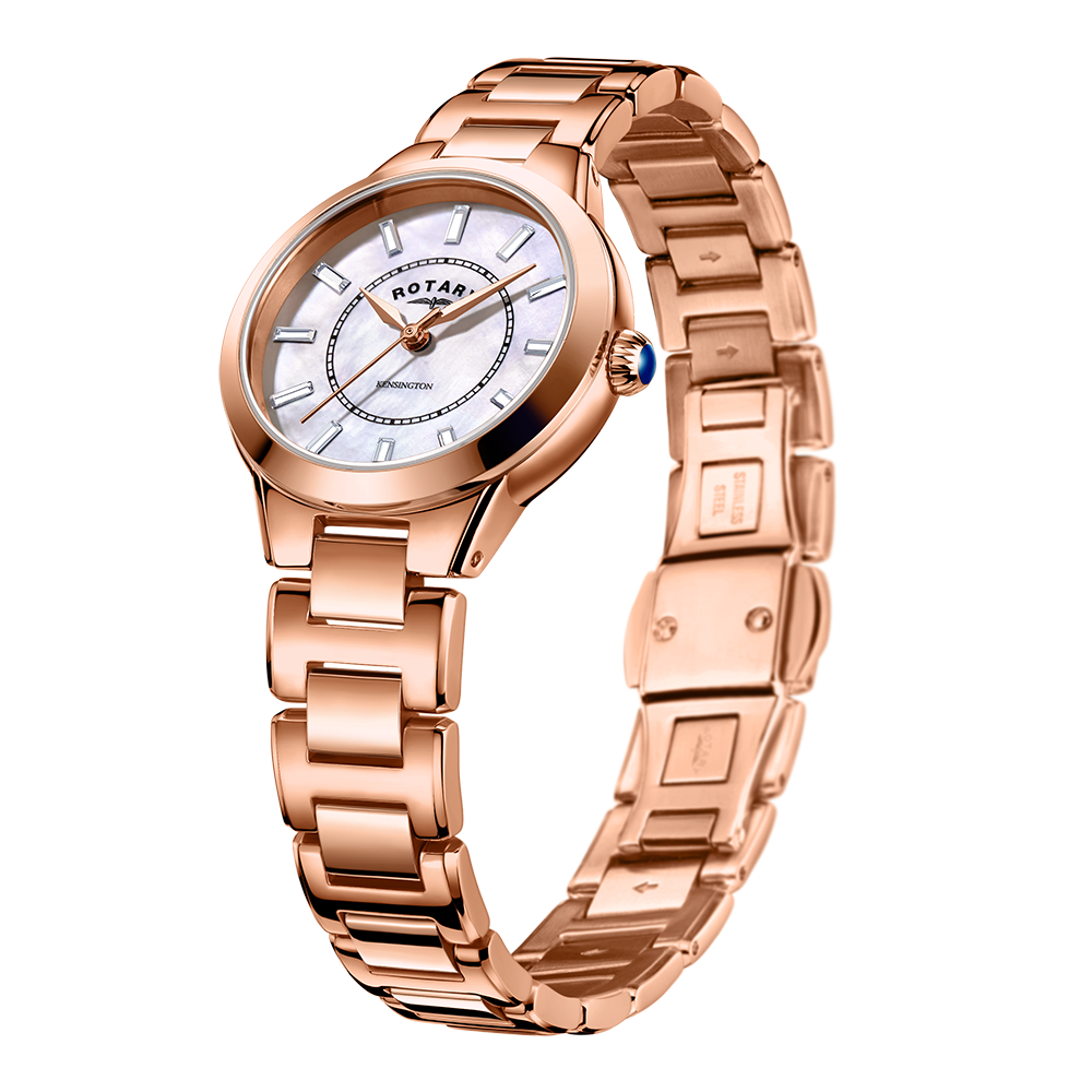 Rotary Contemporary Crystal Set Watch - LB05379/41