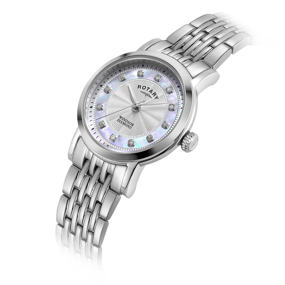 Rotary Dress Diamond Set Watch - LB05420/41/D