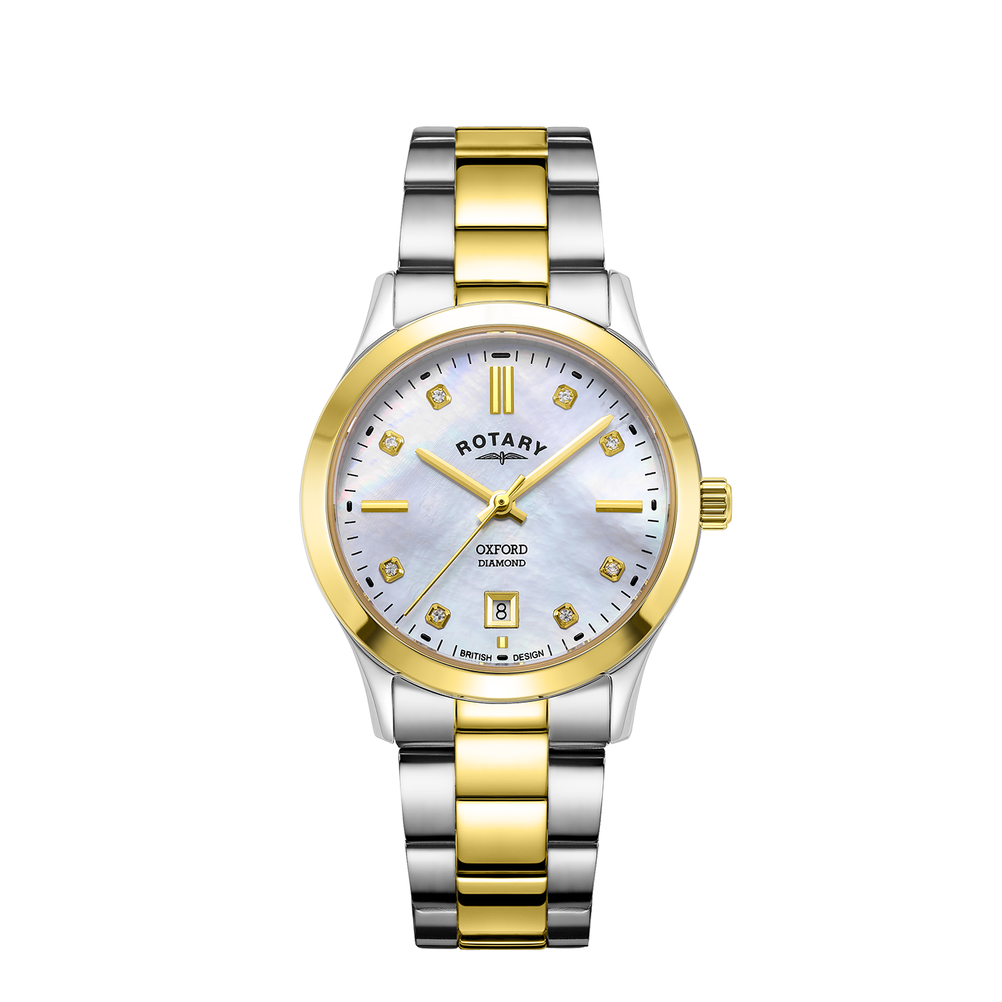 Rotary Contemporary Diamond Watch - LB05521/41/D