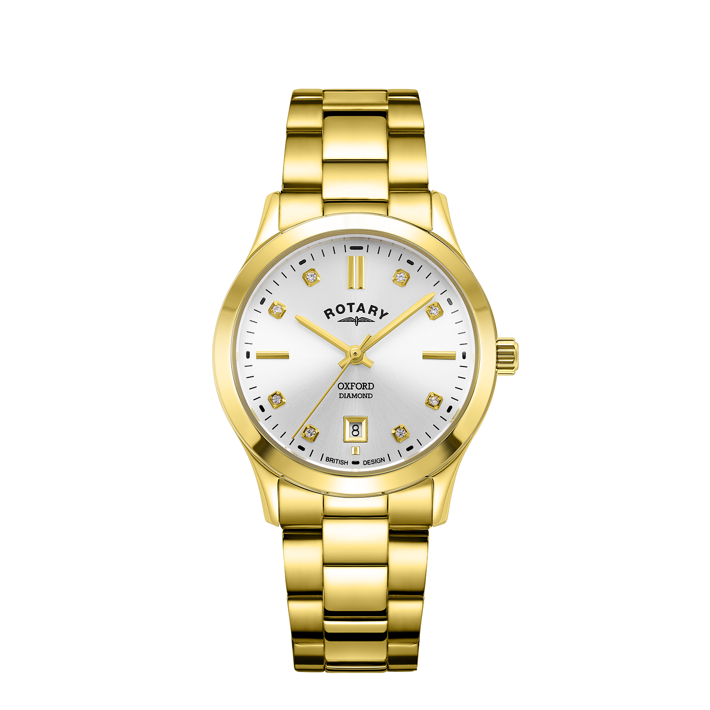 Rotary Contemporary Diamond Watch - LB05523/06/D