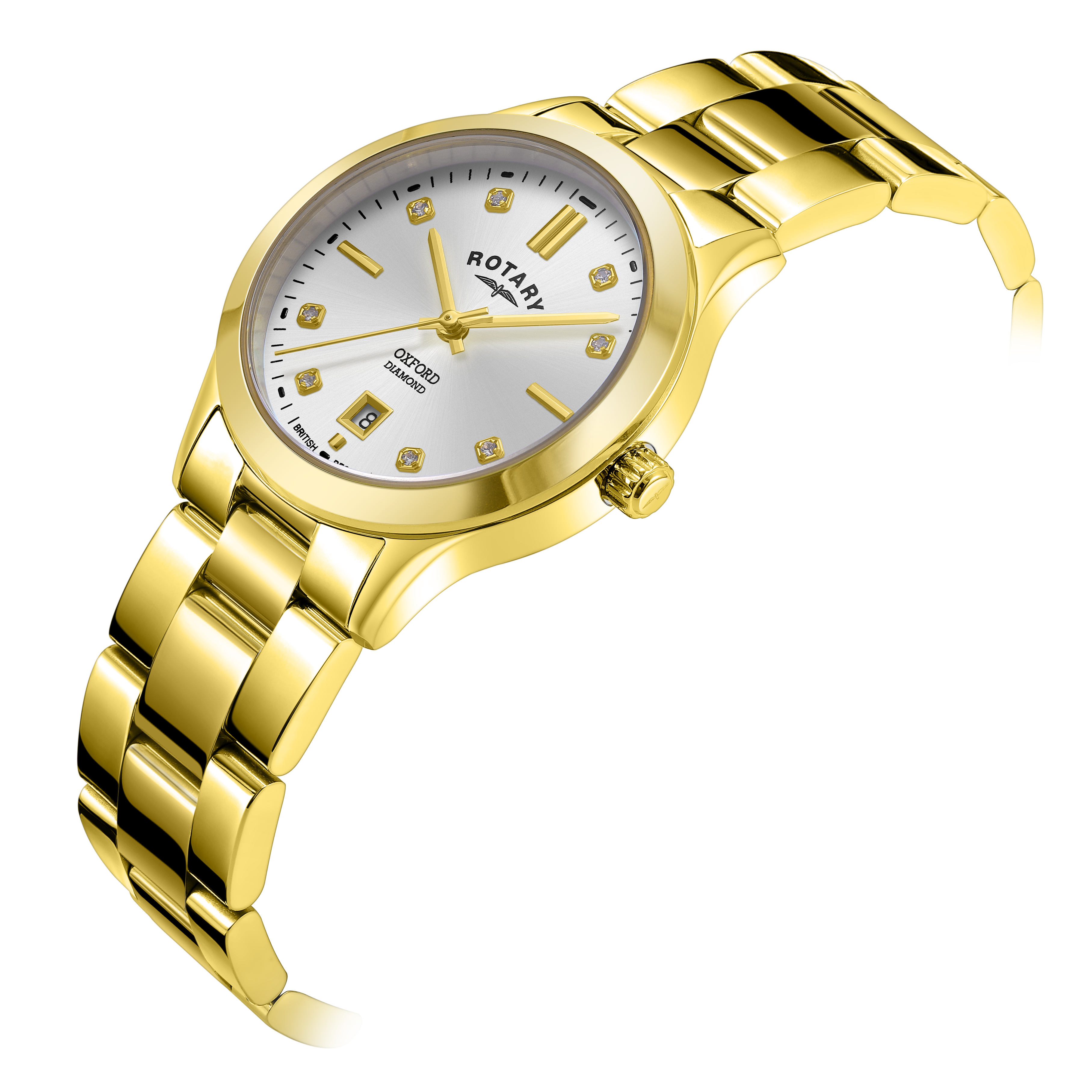 Rotary Contemporary Diamond Watch - LB05523/06/D