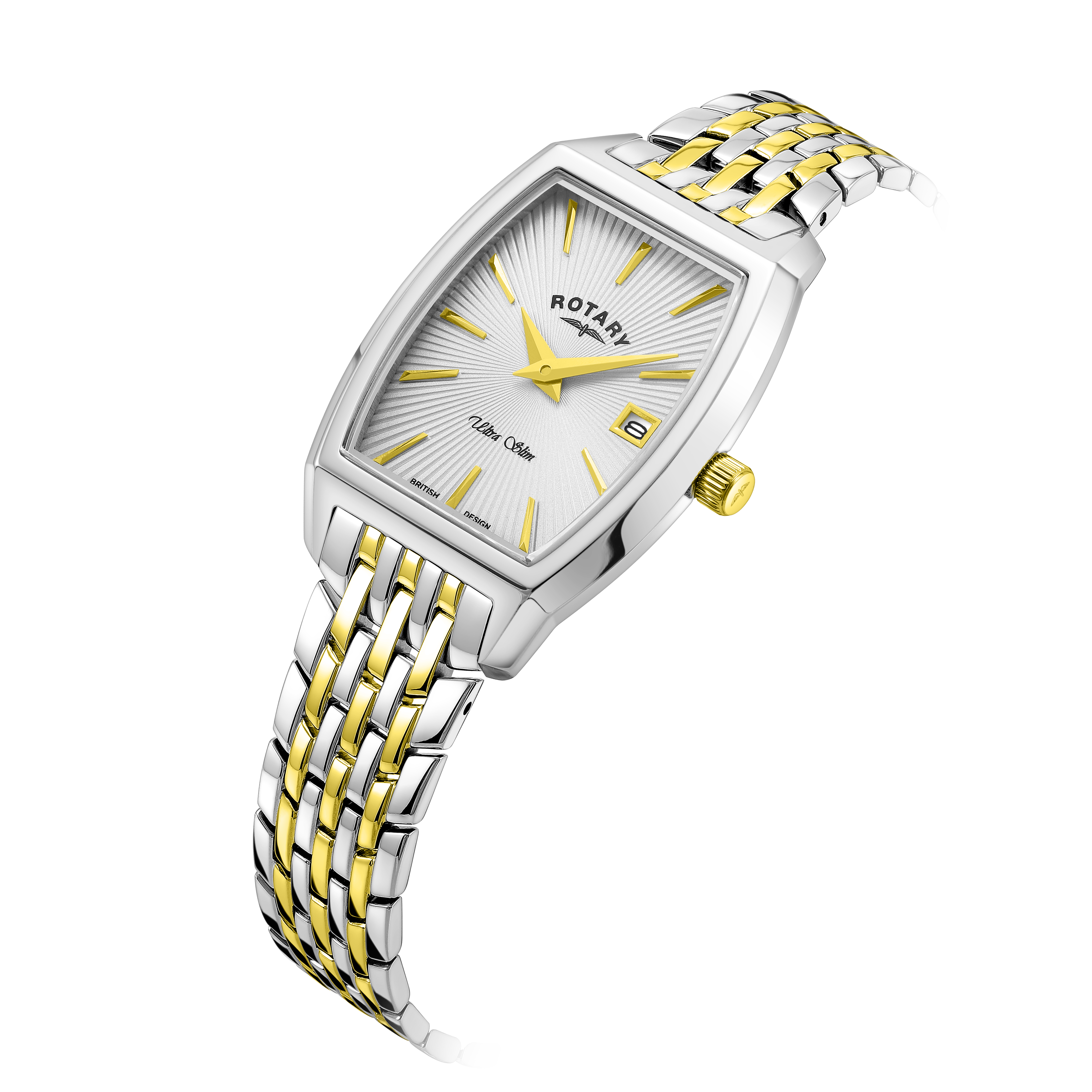 Rotary Ultra Slim Tonneau Watch - LB08016/06