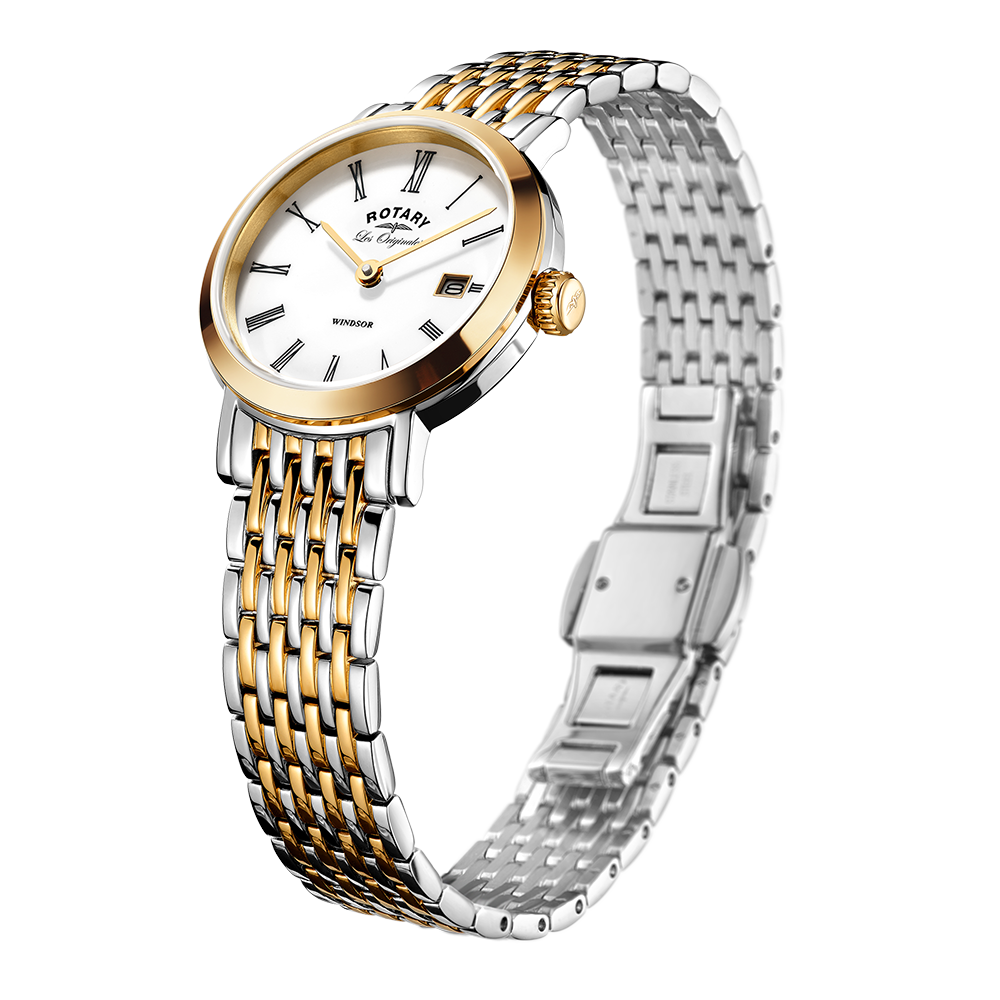 Rotary Swiss Windsor Watch - LB90155/01