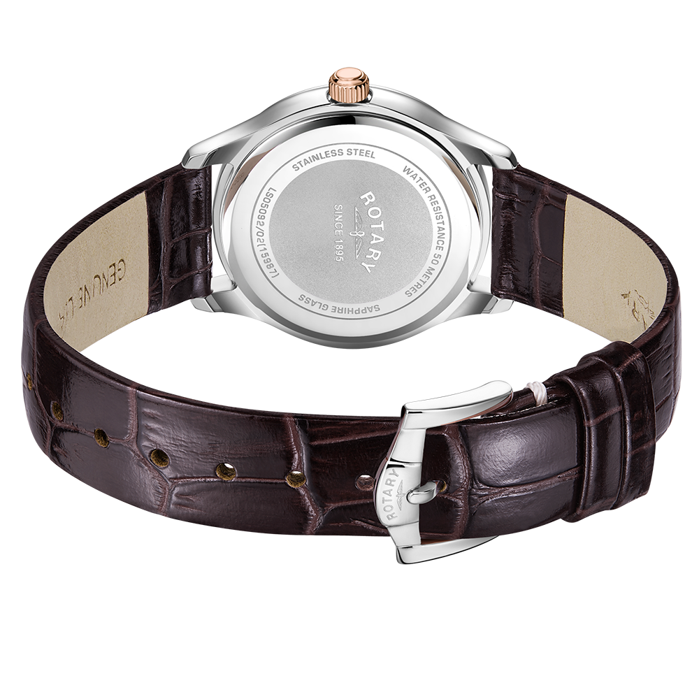 Rotary Contemporary Crystal Set Watch - LS05092/02