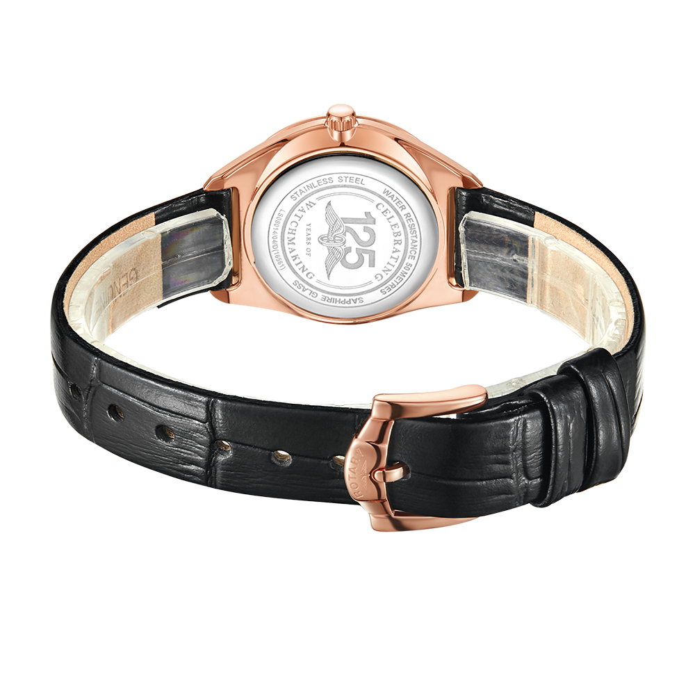 Rotary Ultra Slim Diamond Set Watch - LS08014/04/D