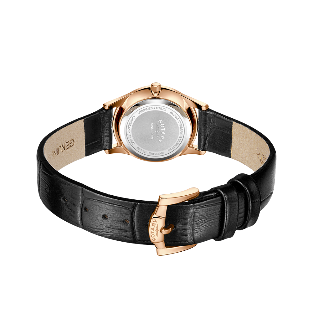 Rotary Ultra Slim Diamond Set Watch - LS08304/41/D