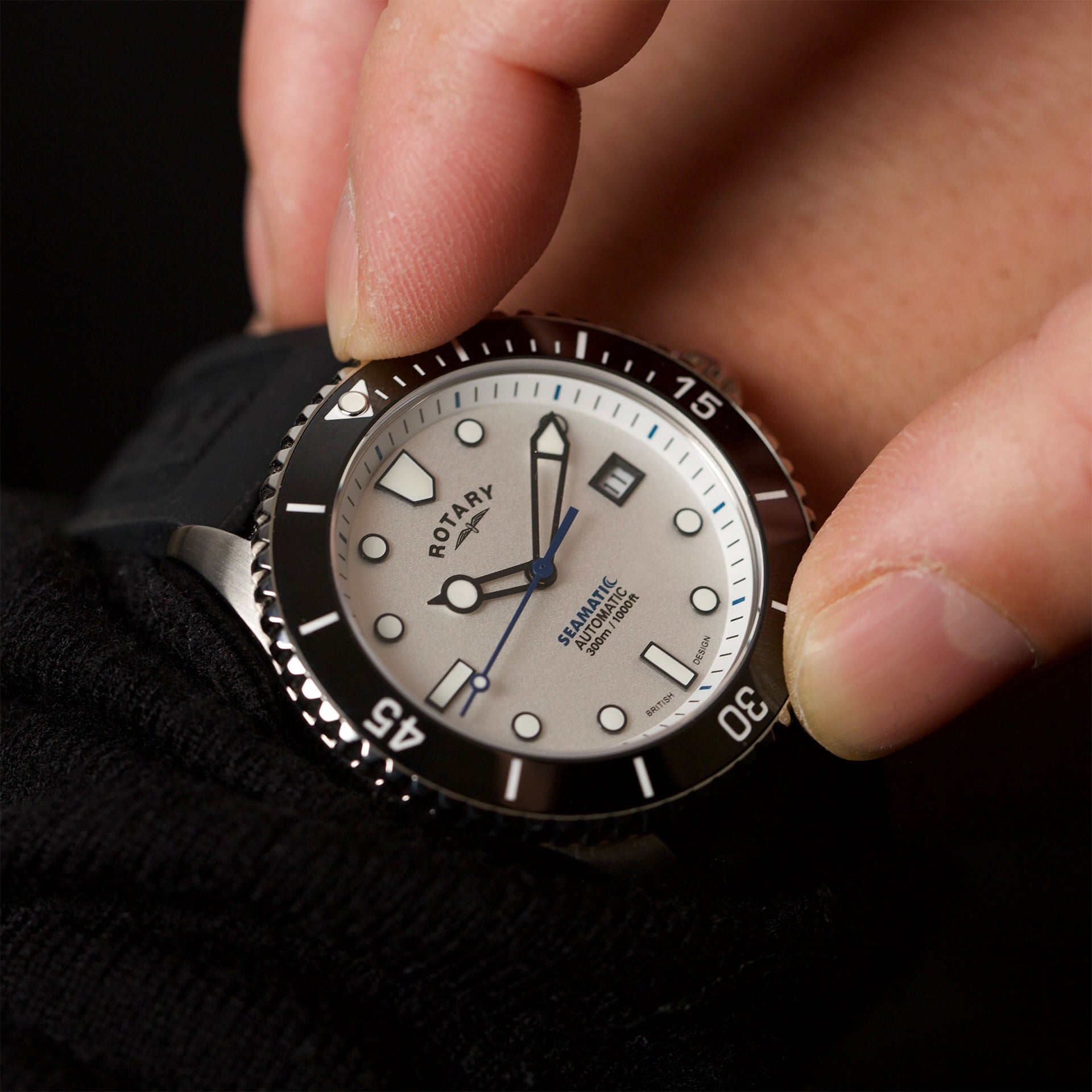 Rotary Seamatic Strap Automatic Watch - GS05430/06