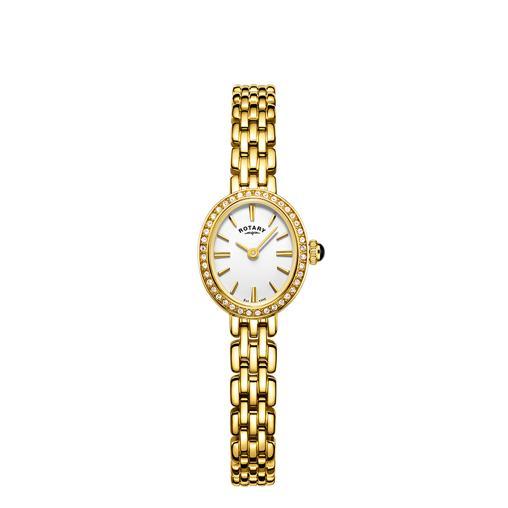 Rotary Cocktail Crystal Set Watch - LB05051/02