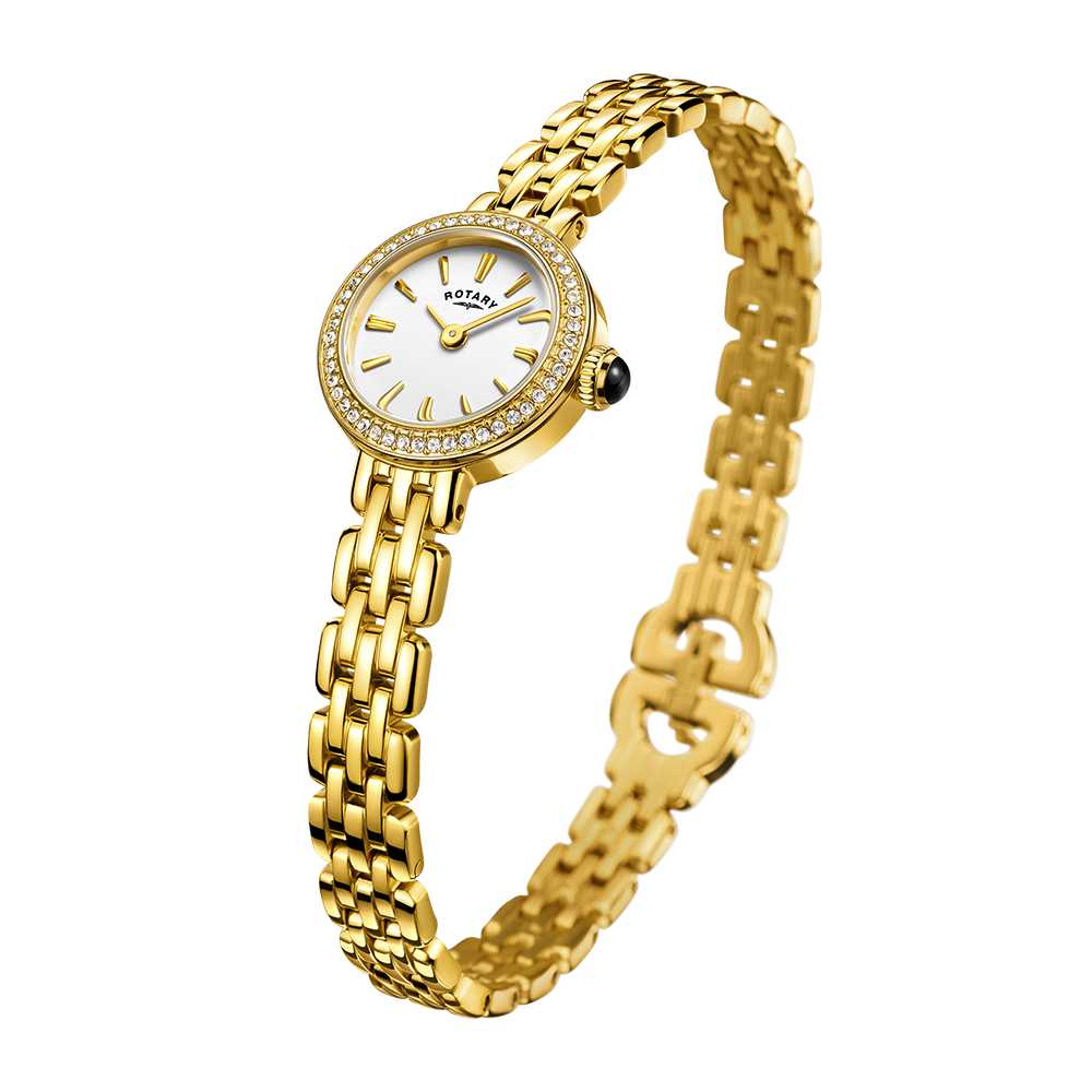 Rotary Cocktail Crystal Set Watch - LB05053/02