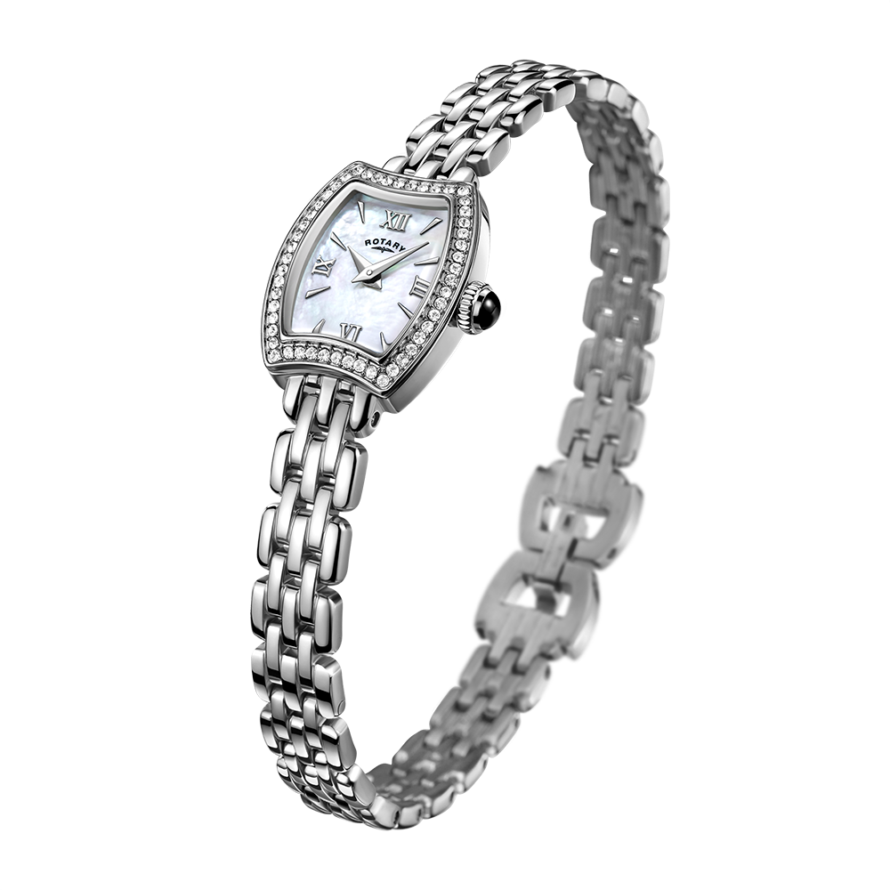 Rotary Cocktail Crystal Set Watch - LB05054/41