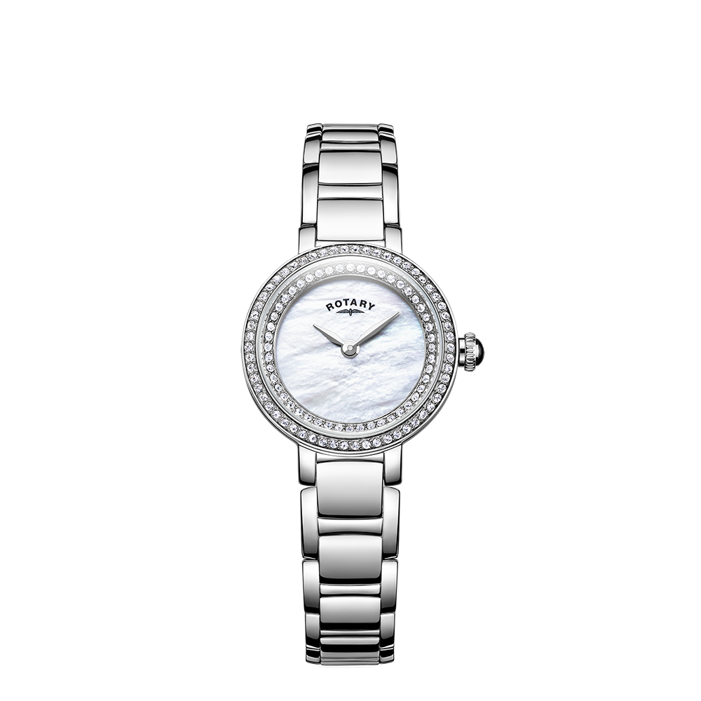 Rotary Cocktail Crystal Set Watch - LB05085/41