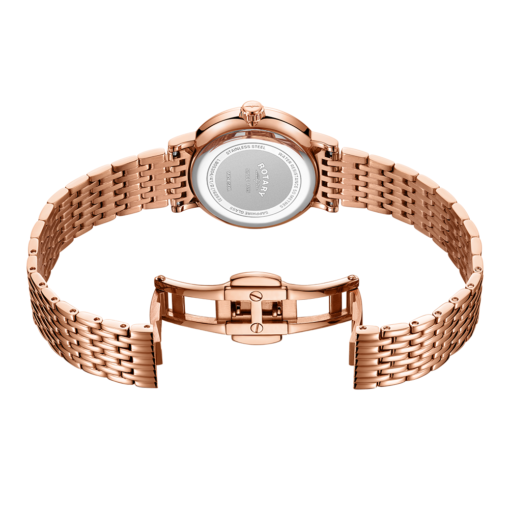 Rotary Dress Diamond Set Watch - LB05304/41/D